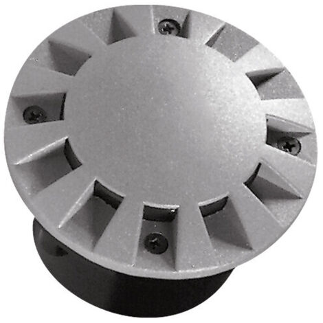 Luminaria rectificada del piso LED – IP66 – redonda de 100 mm – Gris – 1W – Kanlux ROGER