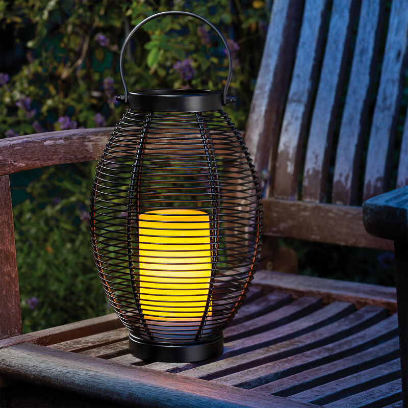 

Luminaria solar decorativa de 27 cm de jardín para exteriores esotec 102216