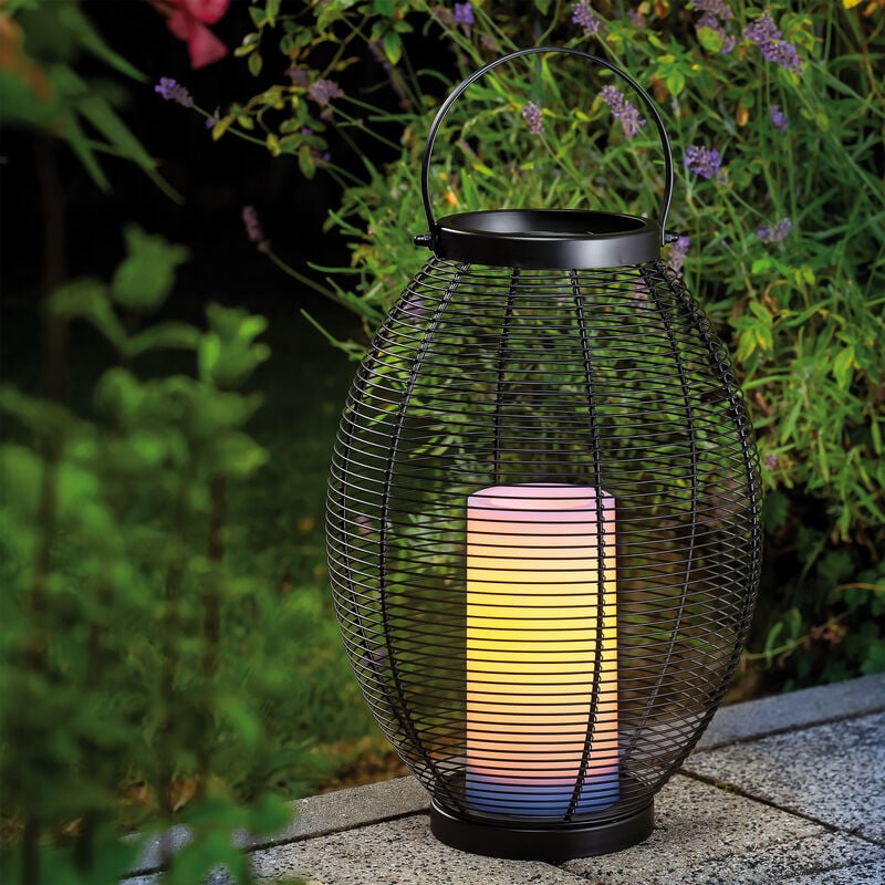 

Luminaria solar decorativa de 41 cm de jardín para exteriores 102217 - Esotec