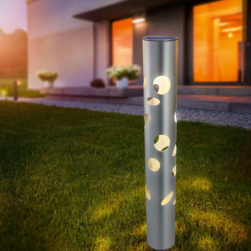 

Luminaria solar decorativa moderna LED de jardín 102113 - Esotec
