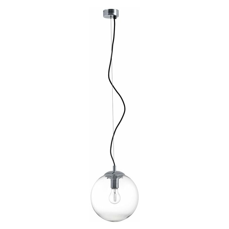 Luminaria suspensión oxy diámetro 250mm E27 40W cromo