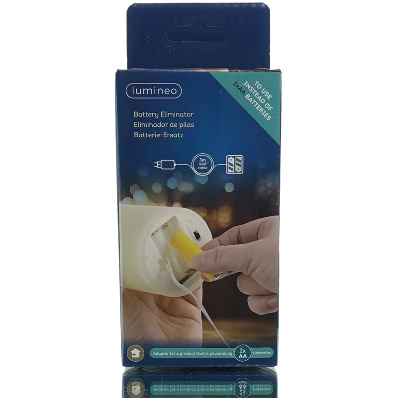 Lumineo 3v Batterie-eliminator Für Inside-produkte Mit 2xaa