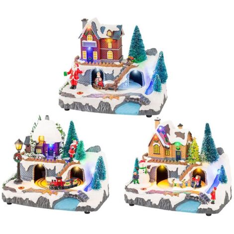Lumineo Decorazione Natalizia Illuminazione LED Multicolore 20,8 cm