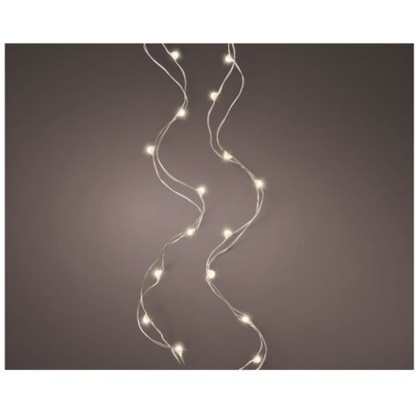 Lumineo Ghirlanda Luminosa - 40 Micro-LED Luce Calda - 195 cm