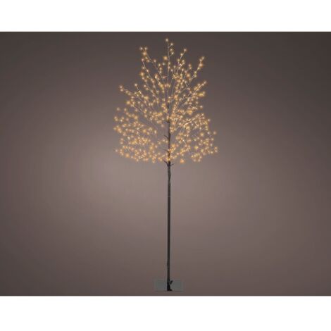 Lumineo Lichtbaum schwarz 1,5 m 480 LED außen