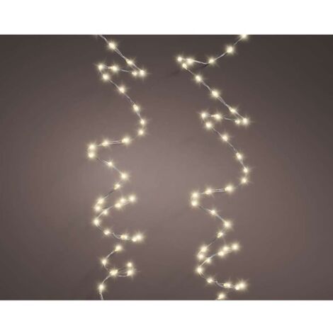 Lumineo Luci Natalizie 567 LED Extra Dense - Bianco Caldo - 9 m