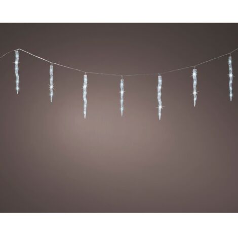 Lumineo Stringa luminosa a ghiaccio trasparente 3,6 metri LED