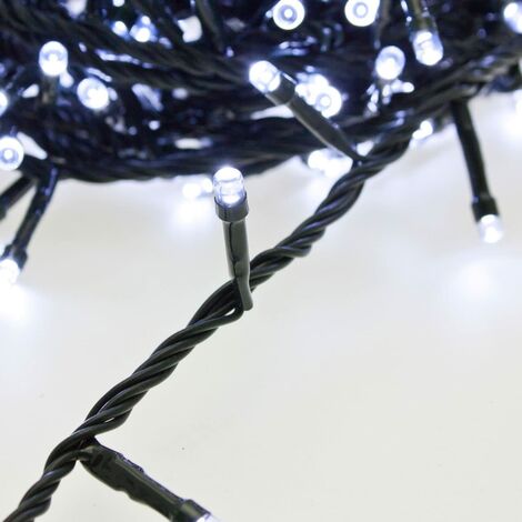 Lumineuses lumières de chaîne pour décorations de Noël 300 LED Bianco