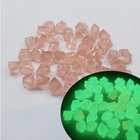 Lumineuses  - Pierres décoratives pour le jardin, les routes, la décoration en plein air, les aquariums, les allées,300PCS