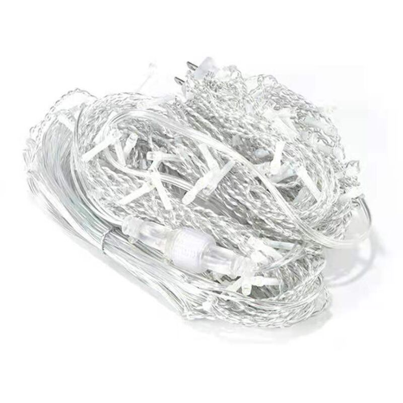 Lumineux Extérieur 5M 216 LED, Rideau Lumineux Intérieur, Rideau Lumineux Étanche, Chaîne Lumineuse de Jardin pour Salle de Décoration Intérieure et