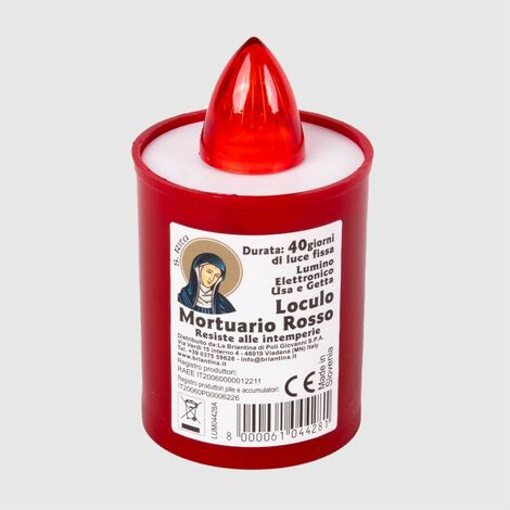 Lumino AT20 40gg Elettronico Rosso