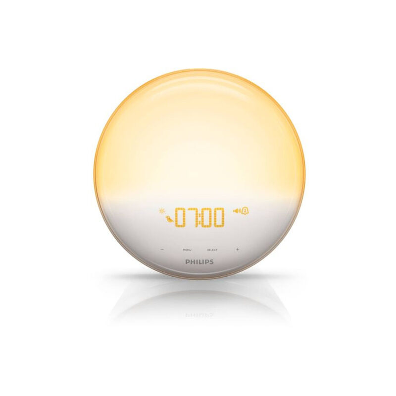 Philips - Luminothérapie Eveil Lumière HF3532/01 16,5 w Blanc