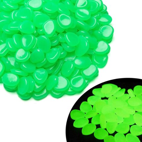 Luminous Pebbles Aquarium Pebbles Luminous Stones Luminous Pebble Outdoor Garden Artificial Pebbles Decorative Stones Artificial Synthetic Stones Luminous Stone for Garden Path