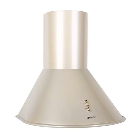 Lumio Retro Hotte aspirante acier couleur champagne 60cm 430m³/h - Champagne - Champagne