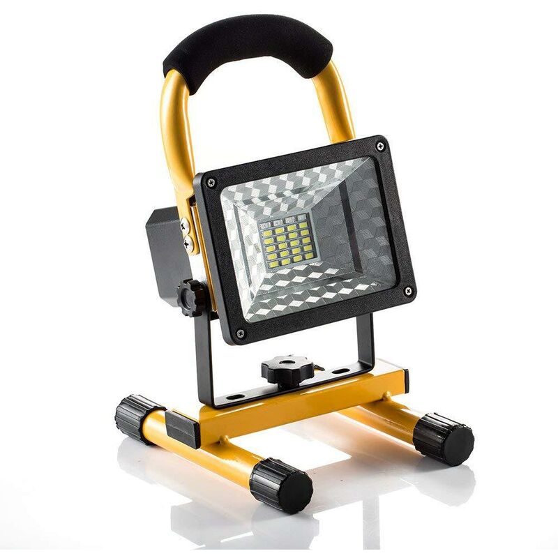 Lumière de projecteur rechargeable de lumière de secours imperméable mobile extérieure de 30W