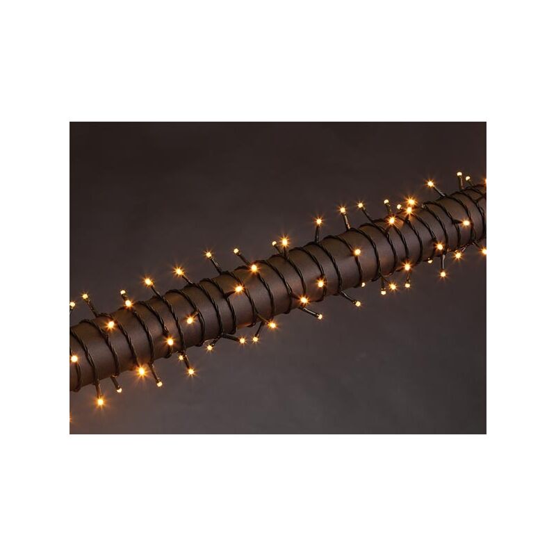 Luna Led - 12 M - 160 Led - Arizona Blanc - Câble Vert - Modulateur - 24 V Velleman V-Lun-12-A-24v-Aw-Gw