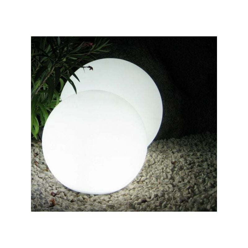 Boule lumineuse filaire pour extérieur led - blanc bobby - 40cm culot E27 - Lumisky