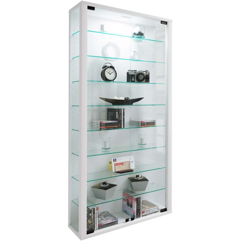 Ebuy24 - LumoMaxi citrine 2 portes en verre blanc.