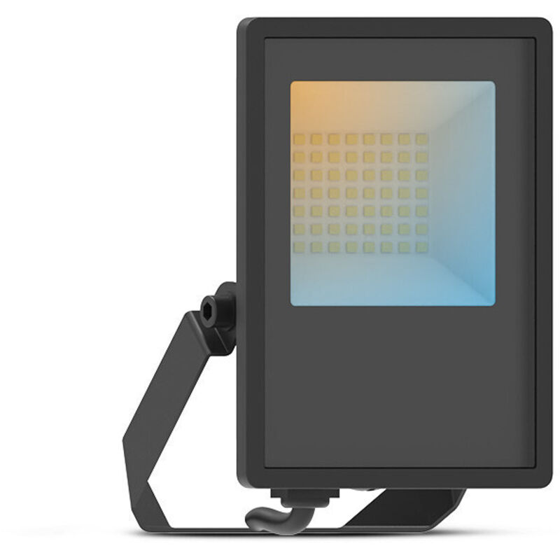 Miidex Lighting - Projecteur led Noir 20W - cct IP65 - 2100lm - 3000-6000K - Extérieur Miidex Lighting - Projecteur led Noir 20W - cct IP65 - 2100lm - 3000-6000K - Extérieur