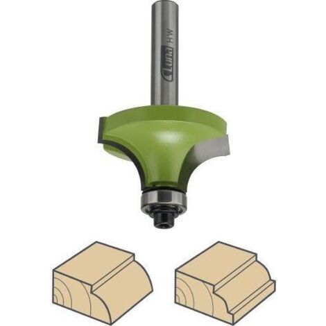 Luna Fraise Carbure 26 mm métallique pour fraisage bois