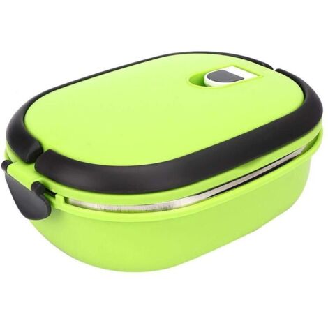 Lunch Box Isolation en acier inoxydable Thermo Thermique Lunch Box Récipient de nourriture pour pique-nique en plein air(One floor)