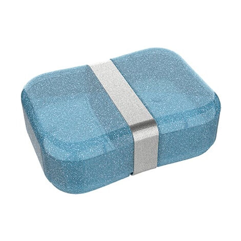 LUNCH BUDDIES GLITTER BLUE BOÎTE À LUNCH AVEC CAOUTCHOUC EUROMIC 088908727-21000311