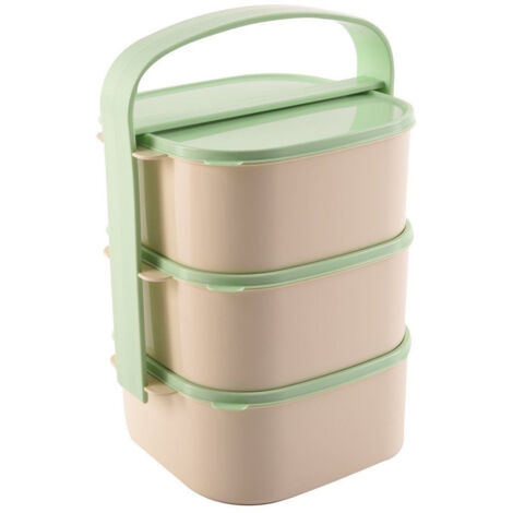 Lunchbox 3 containers with lid stand 115l capacity 88394