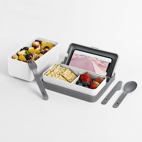Lunchbox Bauletto M Arctic White BLIM PLUS