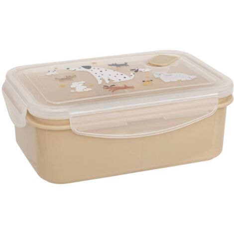 Lunchbox Kind Angel 18,5x13cm - Beige