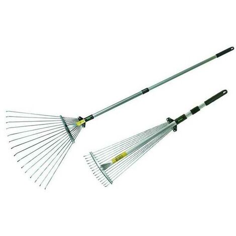 Lunette de collecte de cendres – Manche télescopique 75-150 cm – Acier galvanisé – Rayons réglables jusqu'à 65 cm – Poids léger 500 g – Blinky