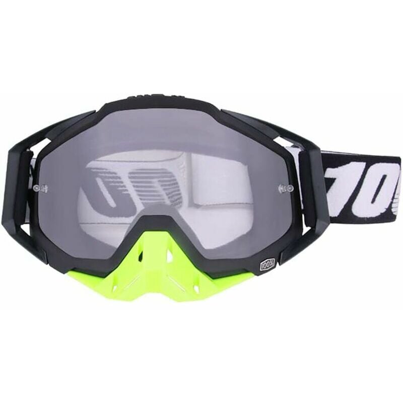 Lunette de Moto Cross Mototourisme Lunettes Goggle d 'Anti-poussière d'anti-buée Coupe-Vent pour Ski Cyclisme Activités Extérieures, c