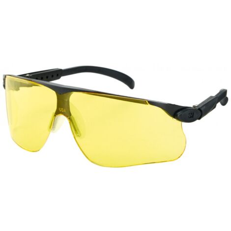 Lunette de protection Maxim DX/UV,PC, jaune,cadre noir