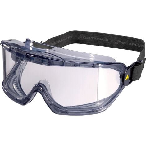 LUNETTES MASQUE POLYCARBONATE INCOLORE DELTA PLUS - VENTILATION INDIRECTE-GALERVI-GALERAS CLEAR