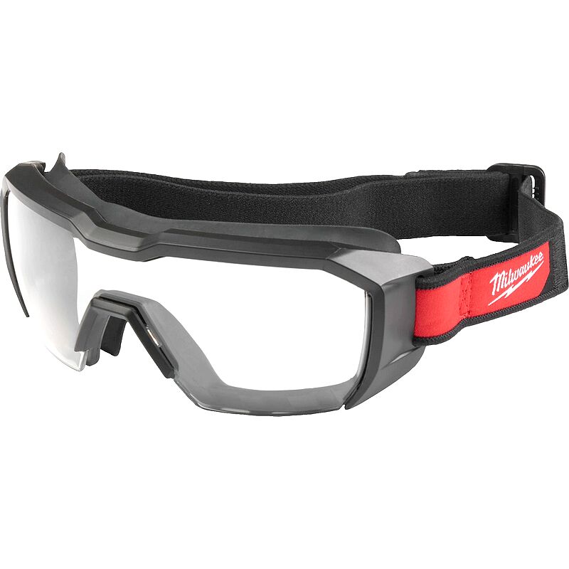 Lunette-masque Low-Profile ventilé MILWAUKEE Protection optimale et confort sur chantier​