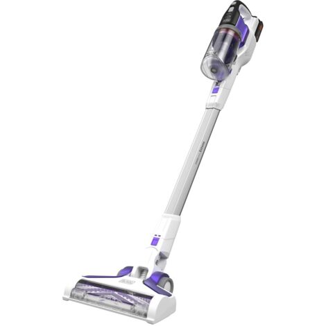 Black & Decker – Aspirateur balai sans sac 18V BHFEV1825CP – Autonomie 72 min – Technologie cyclonique – Réservoir 0,65 L – Lampe LED intégrée - 72min