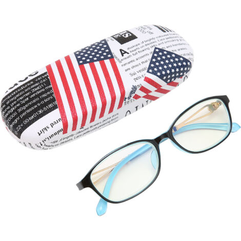 Lunettes de lecture anti-lumière bleue élégantes et portables pour hommes et femmes (+200)
