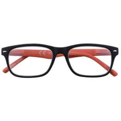 Lunettes de lecture noires/orange +1,50 B3 Zippo
