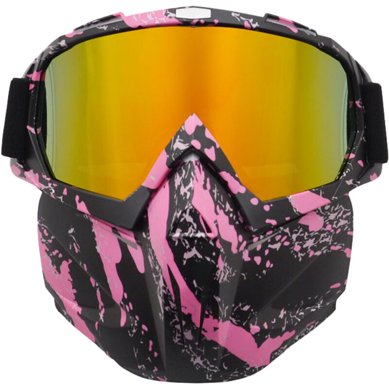Lunettes de masque, lunettes de moto, lunettes de course, lunettes de moto tout-terrain