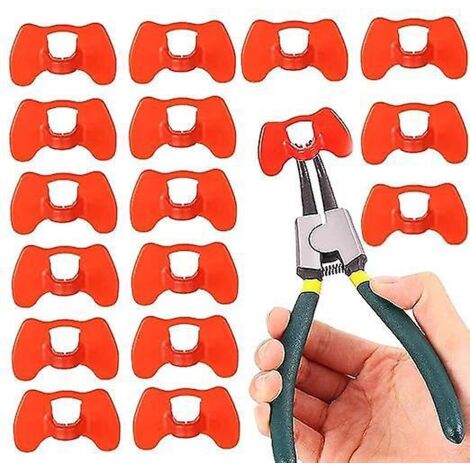 lunettes De Poulet, Rouge 100 Pices Lunettes Anti Picage, Lunettes En Plastique Pour Poulet, Pour La Protection De L'outil D'quipement Agricole De