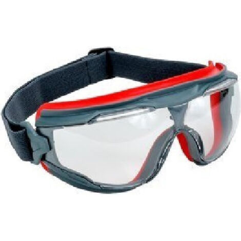 Lunettes de protection 3M Google Gear GG501SGAF-EU -  Gris / rouge -
