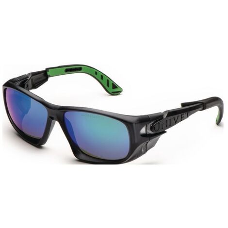 Lunettes de protection 5X9 Sport EN 166, EN 170, EN 172 verre vert/bleu