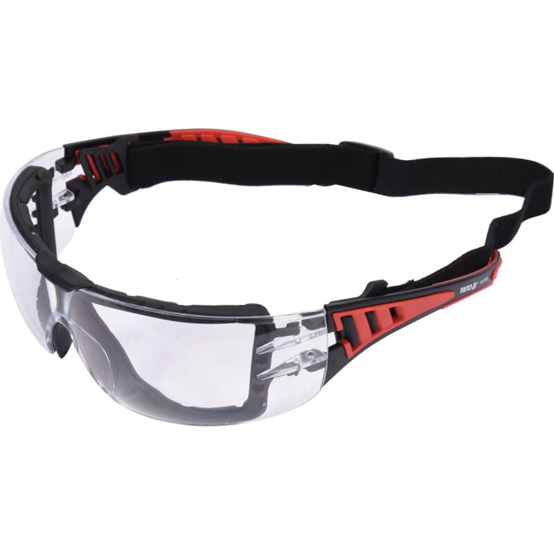 Yato - YT-73700 - safety clear glasses with elastic strap