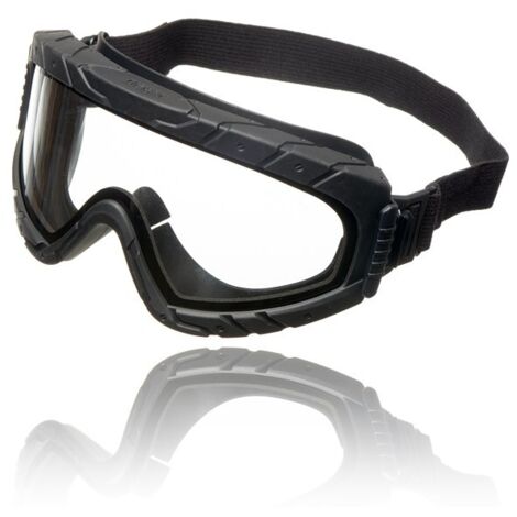Lunettes de protection anti-buée et anti-poussière – Oculaire en polycarbonate incassable – Protection UV 99,9% – Pour chantier et laboratoire – Drager