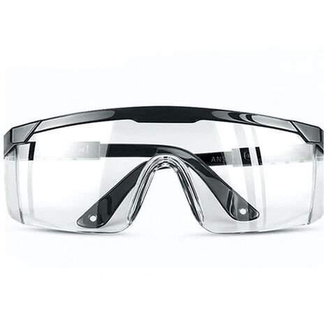 Dräger X-pect 4200, Lunettes-masques anti-buée pour porteurs de lunettes, Pour chantier, laboratoire, atelier, Oculaire en polycarbonate incassable  et résistant aux rayures