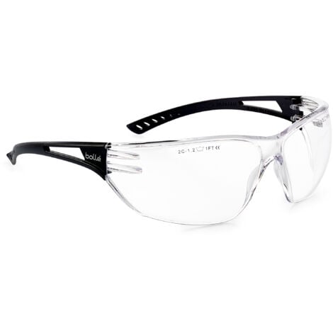 BOLLÉ SAFETY Lunettes de protection Bolle SLAM, Incolore, Polycarbonate anti-buée, Résistant aux rayures, Protection UV 400 ( Prix pour 1 )