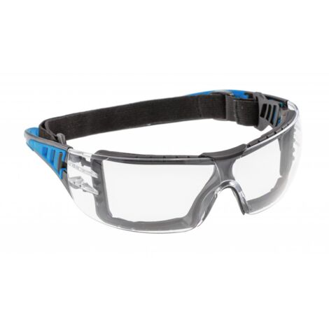 Lunettes de protection Hogert HT5K010 clair bleu