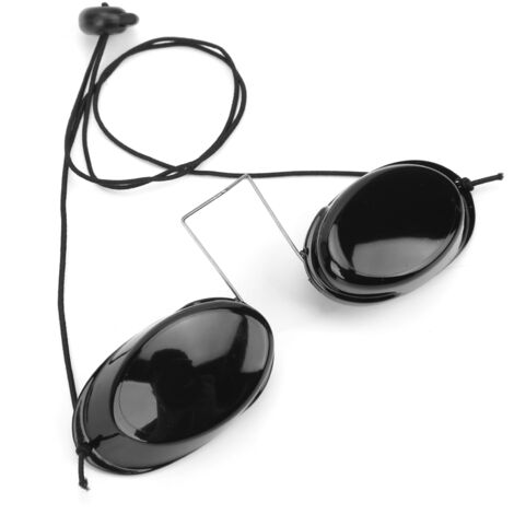 Lunettes de Protection Laser UV, Écrans Souples pour Soins OPT et Bronzage avec Pont Nasal Flexible