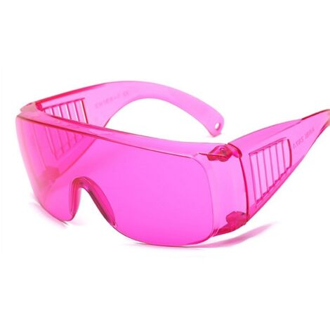 Lunettes de protection, lunettes laser, lunettes de protection, lunettes de protection laser, pour la protection des yeux, filtre à lunettes(poudre transparent)