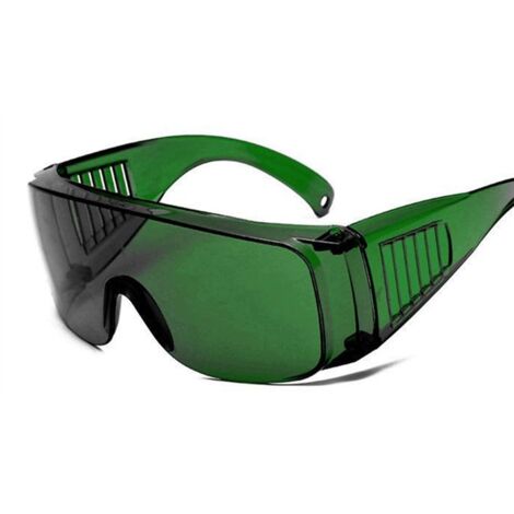 Lunettes de protection, lunettes laser, lunettes de protection, lunettes de protection laser, pour la protection des yeux, filtre à lunettes(vert armée)