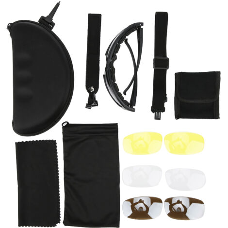 Lunettes de protection militaire pour cyclisme et sports outdoor anti-vent